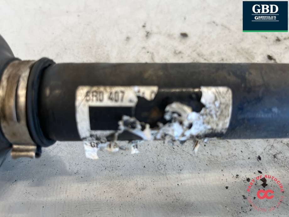 Drivaksel høyre foran, diesel/automat til Audi Q5 2008-2012 (Type I, Fase 1) (8R0 407 271 C|8R0 407 271 CX|)