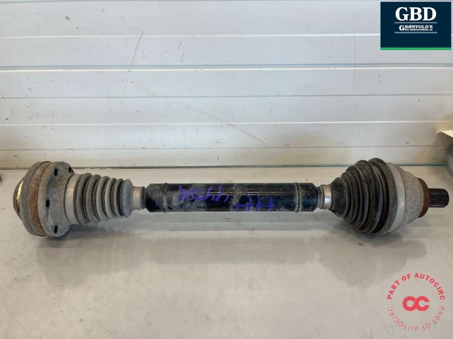 Drivaksel høyre foran, diesel/manuell til Audi A3, 2009-2012 (Type II, Fase 2)  (1K0 407 272 CR)