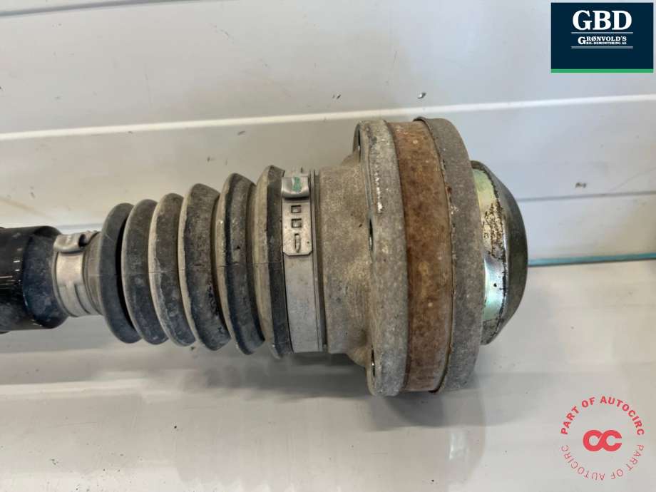 Drivaksel høyre foran, diesel/manuell til Audi A3 2009-2012 (Type II, Fase 2)  (1K0 407 272 CR|1K0 407 452 TX|1K0 407 272 JF)