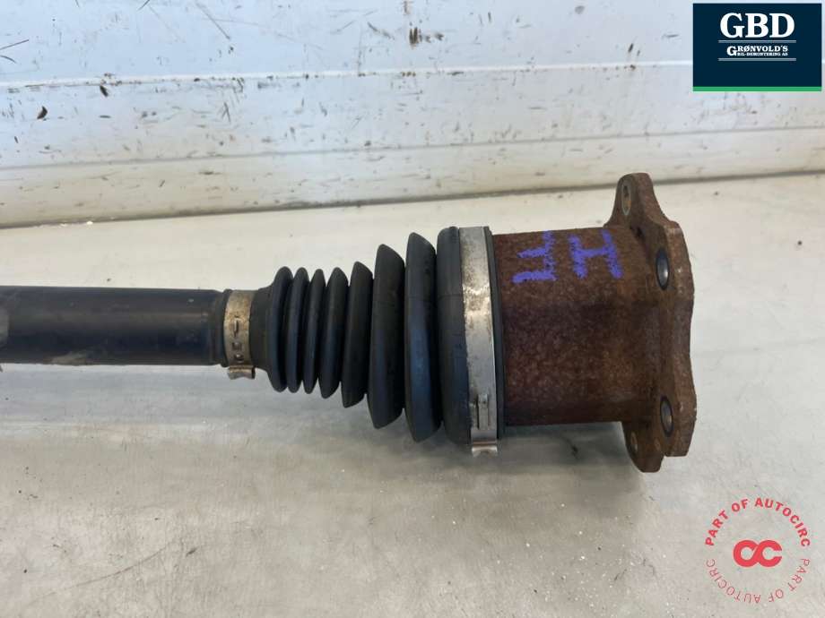 Drivaksel høyre foran, diesel/manuell til Audi A5 2007-2016 (Type I)  (8K0 407 271 P|8K0 407 451 FX|)