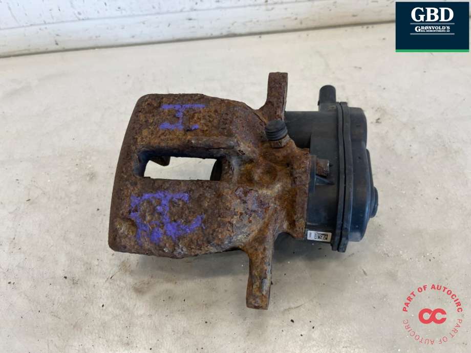 Bremsecaliper høyre bak, elektrisk til Audi A5 2007-2016 (Type I) (8K0 615 404 B|)