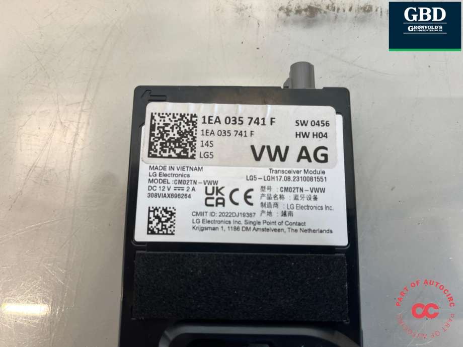 Antenne forsterker til VW ID.7 2023-->>  (1EA 035 741 F|)