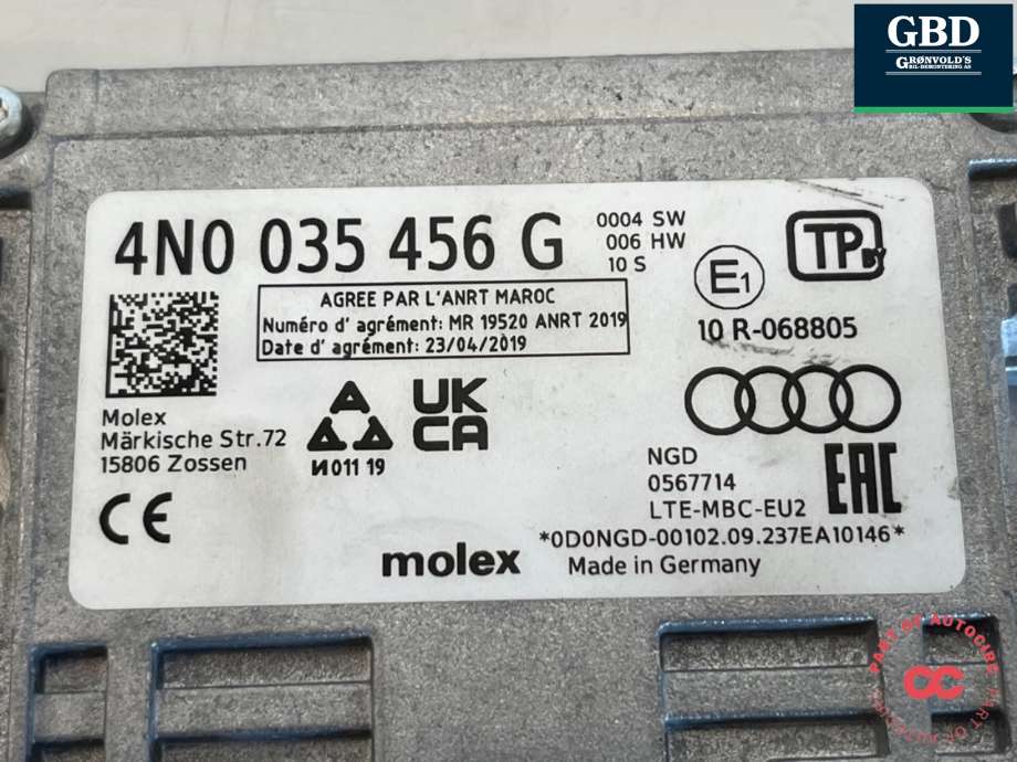 Antenne forsterker til VW ID.7 2023-->>  (4N0 035 456 G|)