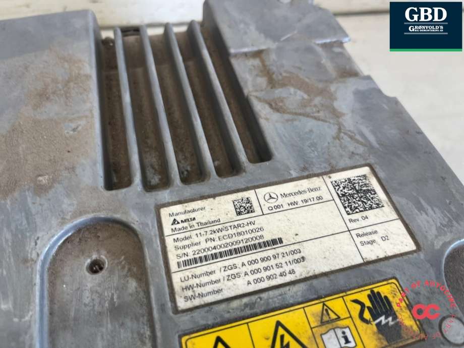 Inverter elbil til Mercedes EQV 2020-->> (W447) (W447) (A 000 900 26 50|A 000 900 97 21|)