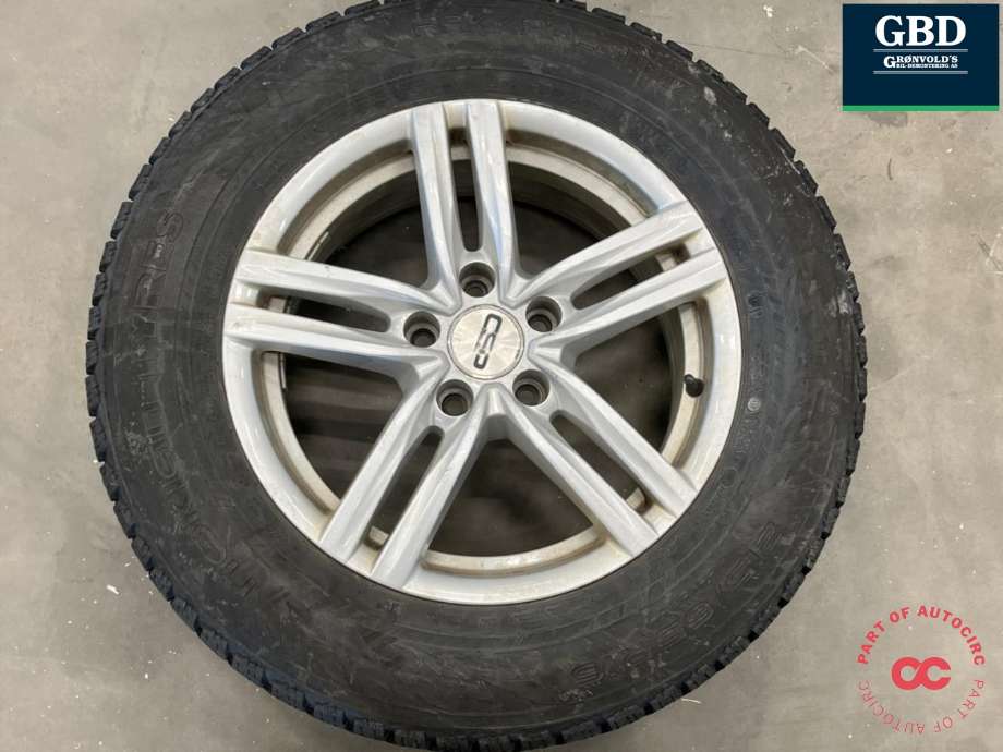 Hjulsett aluminium vinter til VW Tiguan 2007-2011 (Type I, Fase 1)  (NO PART ID|215/65-16 PIGGFRI|)