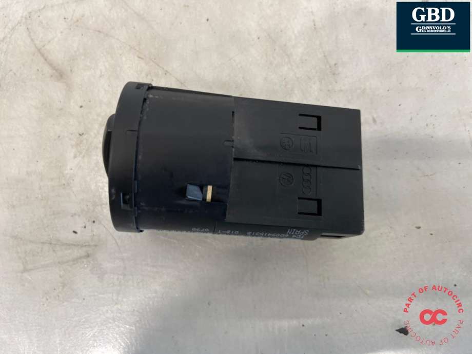 Bryter lys til VW Transporter / Caravelle 2003-2009 (Fase 1) (T5) (T5) (6Q0 941 531 M|6R0 941 531 F  APV| 6Q0 941 531 B|6Q0 941 531 M  20H)