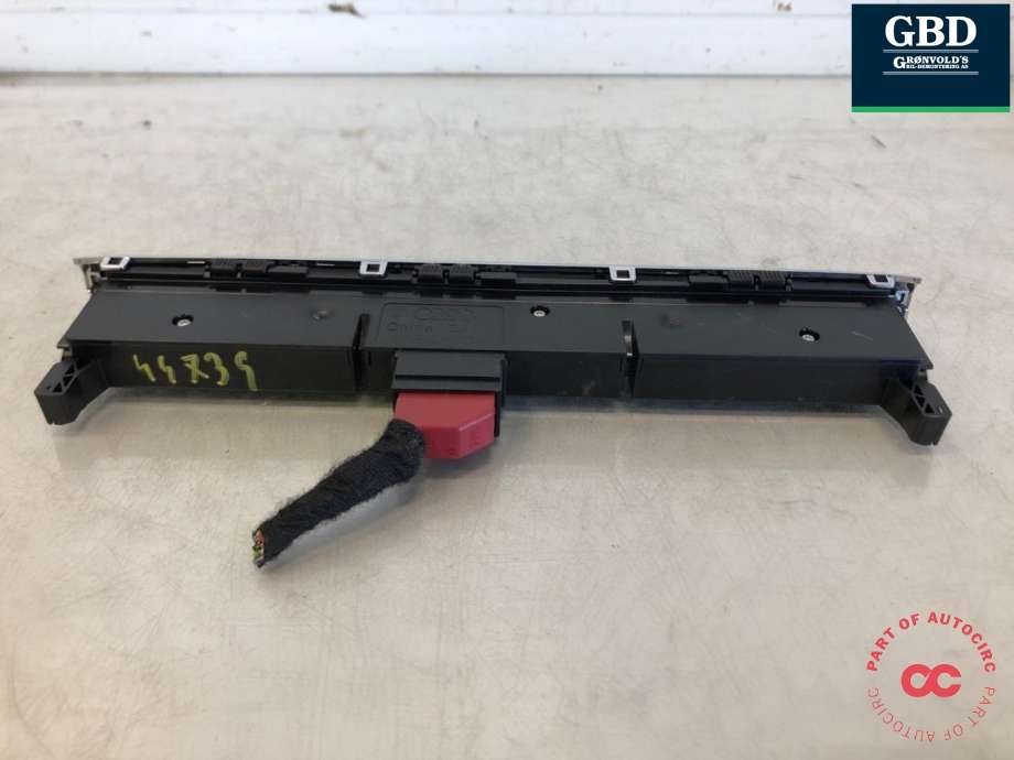 Bilstereo betjeningspanel til Audi A3 2012-2016 (Type III, Fase 1) (8V0 919 614 P|)