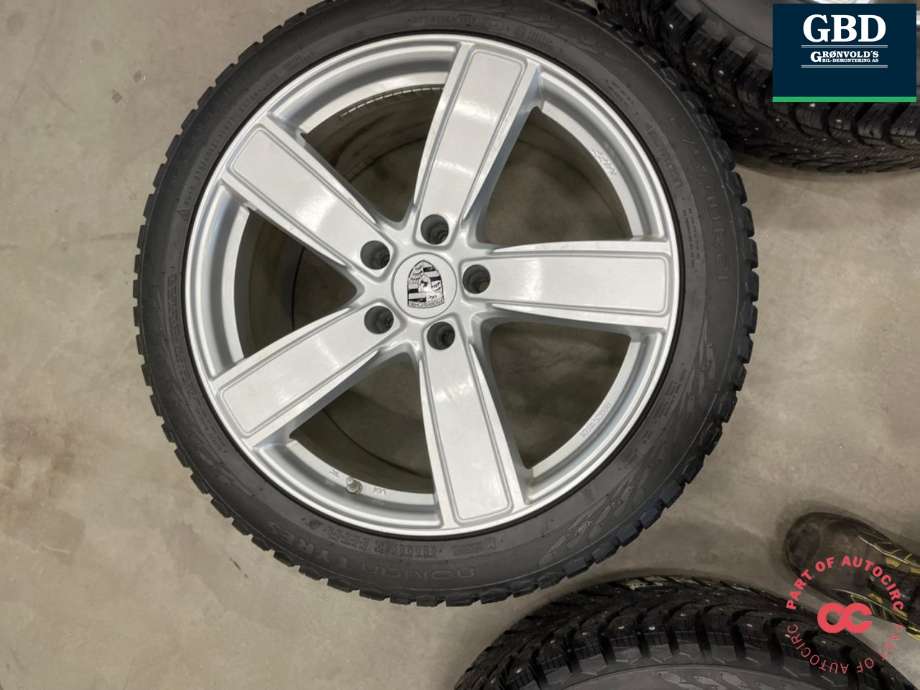 Hjulsett aluminium vinter til Porsche Cayenne 2018-->> (PO536) (PO536) (NOKIAN HAKKAPELIITTA|275-40R21|5|71MM    PROD1817|ET46)