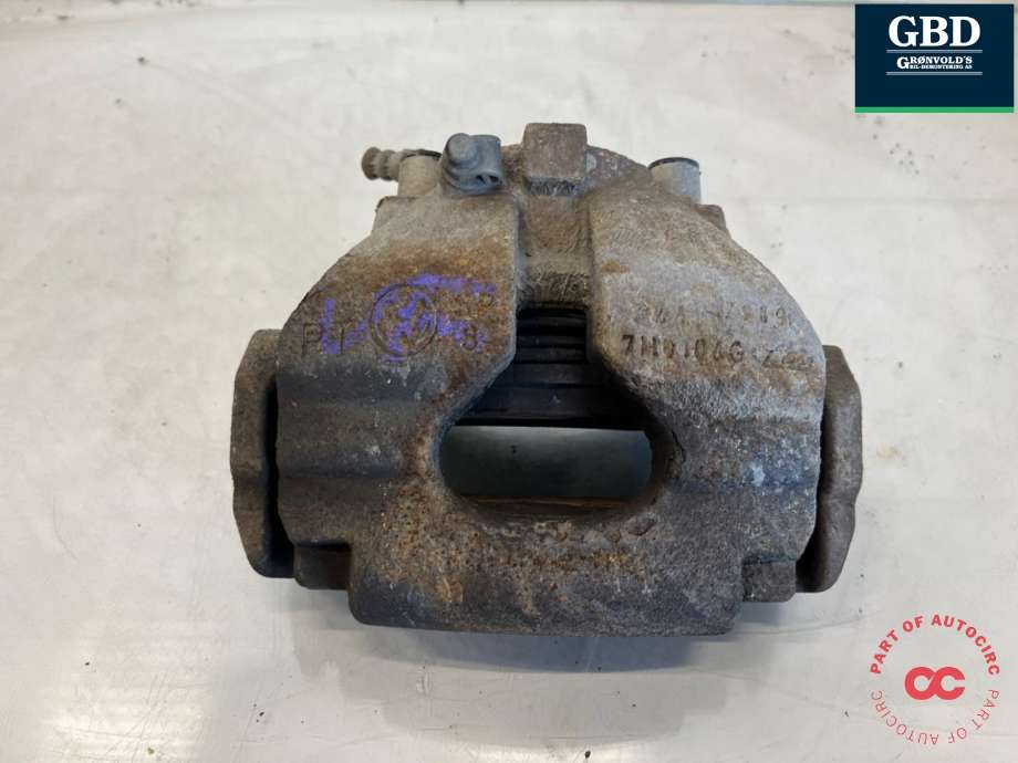 Bremsecaliper venstre foran til VW Transporter / Caravelle 2015-2019 (T6) (T6) (7H0 615 123 C|7H0 615 123 A|)