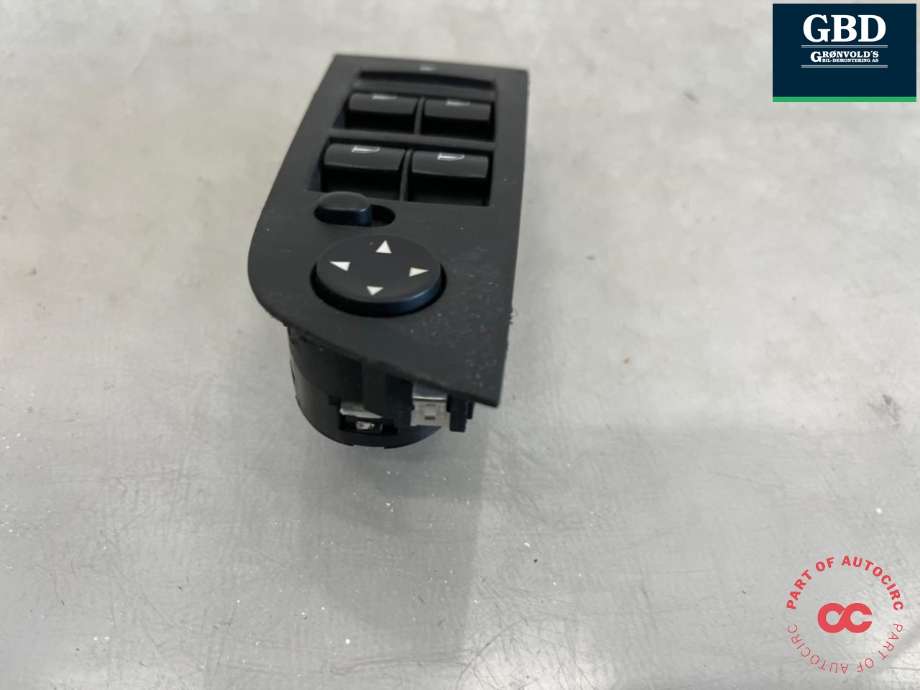 Bryter ruteheis førerdørspanel til BMW 3-Serie 2005-2011 (E90/E91/E92/E93) (E90/E91/E92/E93) (61 31 9 217 326|9155501-01|)