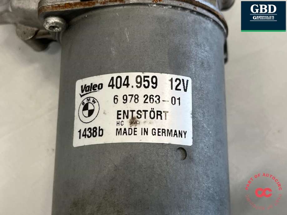 Viskermotor frontrute til BMW 3-Serie 2005-2011 (E90/E91/E92/E93) (E90/E91/E92/E93) (61 61 7 161 711|)