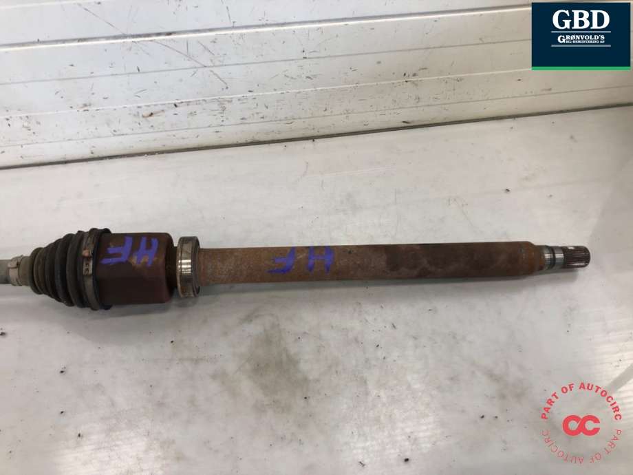 Drivaksel høyre foran, diesel/automat til Volvo V60/V60 CC 2013-2018 (Type I, Fase 2)  (36012423|)