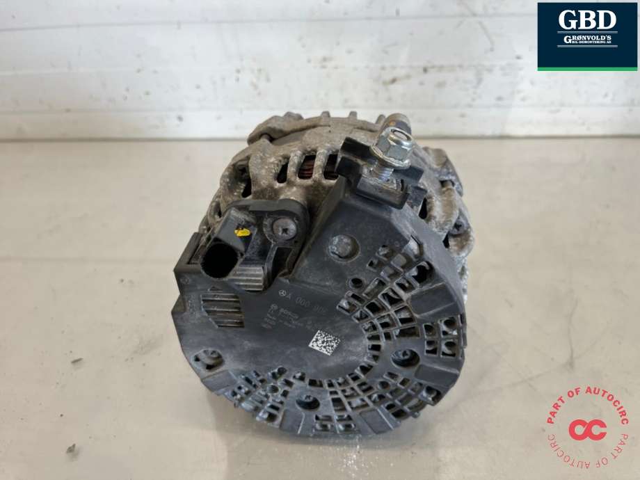 Dynamo diesel til Mercedes A-Klasse 2012-2018 (W176) (W176) (BOSCH|A 000 906 38 22|)
