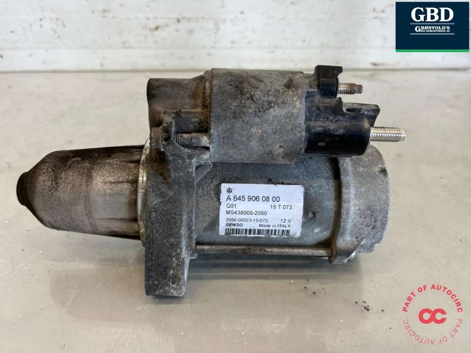 Starter diesel til Mercedes A-Klasse, 2012-2018 (W176) (W176) (A 645 906 08 00)