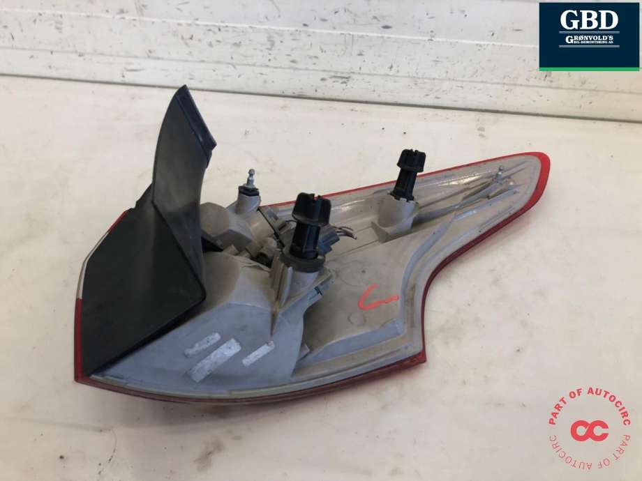 Baklykt venstre ytre til Ford Focus 2011-2014 (Type III, Fase 1) (1785514|BM51-13405-GG|)
