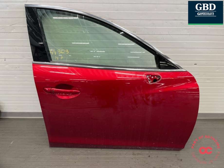 Dør høyre foran til Mazda 6, 2015-2018 (Type III, Fase 2)  (GHY05802XD)