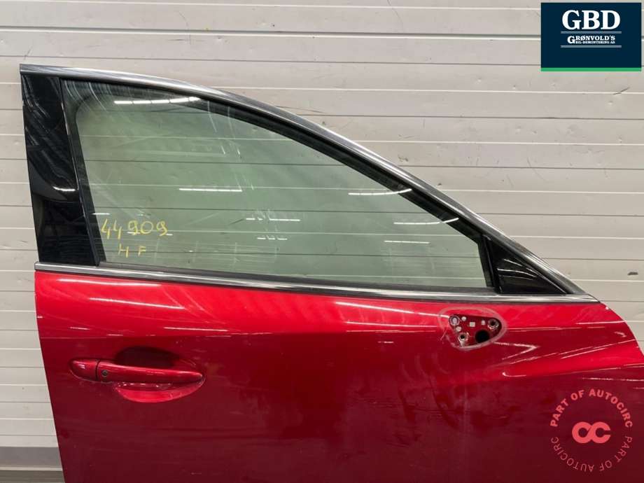 Dør høyre foran til Mazda 6 2015-2018 (Type III, Fase 2)  (GHY05802XD|)