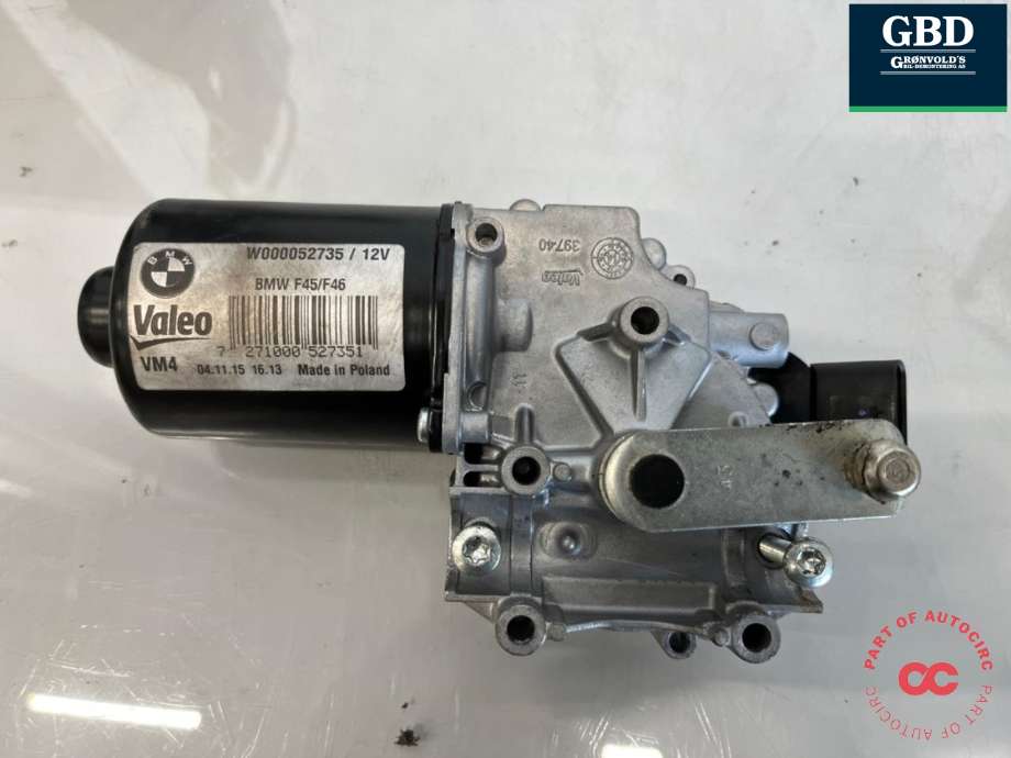 Viskermotor frontrute til BMW 2-Serie, Active/Gran Tourer, 2014-->> (F45/F46) (F45/F46) (61 61 7 301 045)