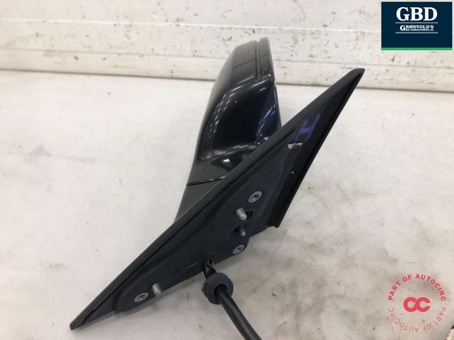 Speil høyre til Audi A5 2007-2016 (Type I)  (8T8 857 410 C|8T8 857 410 C  3FZ|)