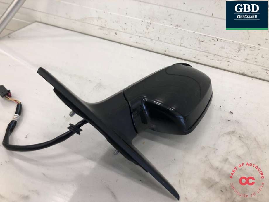 Speil høyre til Audi A5 2007-2016 (Type I)  (8T8 857 410 C|8T8 857 410 C  3FZ|)