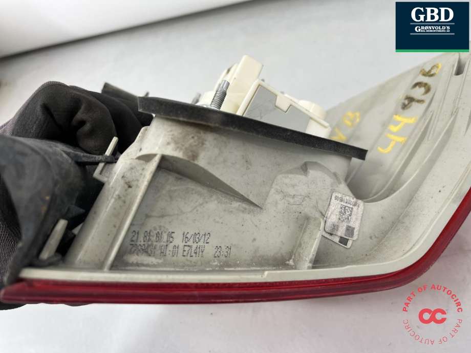 Baklykt venstre ytre til BMW 3-Serie 2005-2011 (E90/E91/E92/E93) (E90/E91/E92/E93) (63 21 7 289 431|)