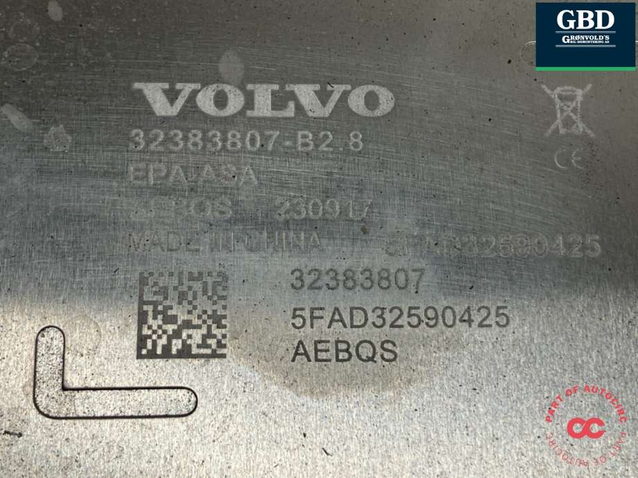 Batterilader (OBC - On Board Charger) til Polestar 2 2020-->> (36003738|32383807 B2.8|)