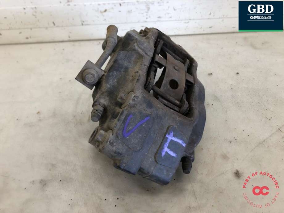 Bremsecaliper venstre foran til Tesla Model S 2016-2021 (Fase 2)  (1042639-00-E|1007794-00-C|1042639-00-F)