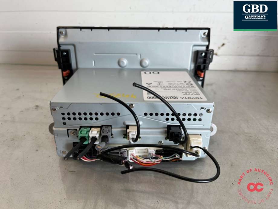 Bilstereo til Toyota Yaris Cross (SUV) 2021-->>  (861400D601|86140-0D600|)