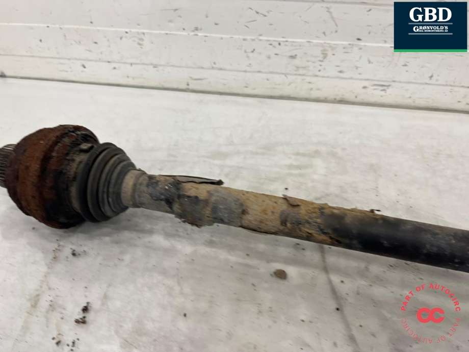 Drivaksel høyre bak, diesel/automat til Audi Q5 2012-2017 (Type I, Fase 2) (8R0 501 203 C|8R0 501 203 CX|)
