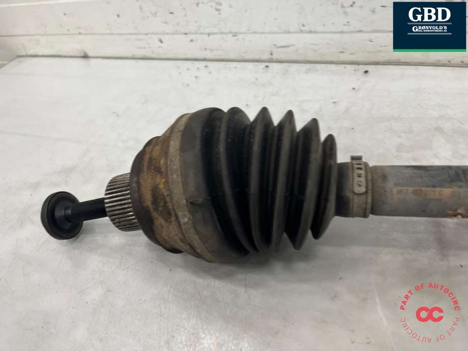 Drivaksel venstre foran, diesel/automat til Audi Q5 2012-2017 (Type I, Fase 2) (8R0 407 271 C|8R0 407 271 CX|)
