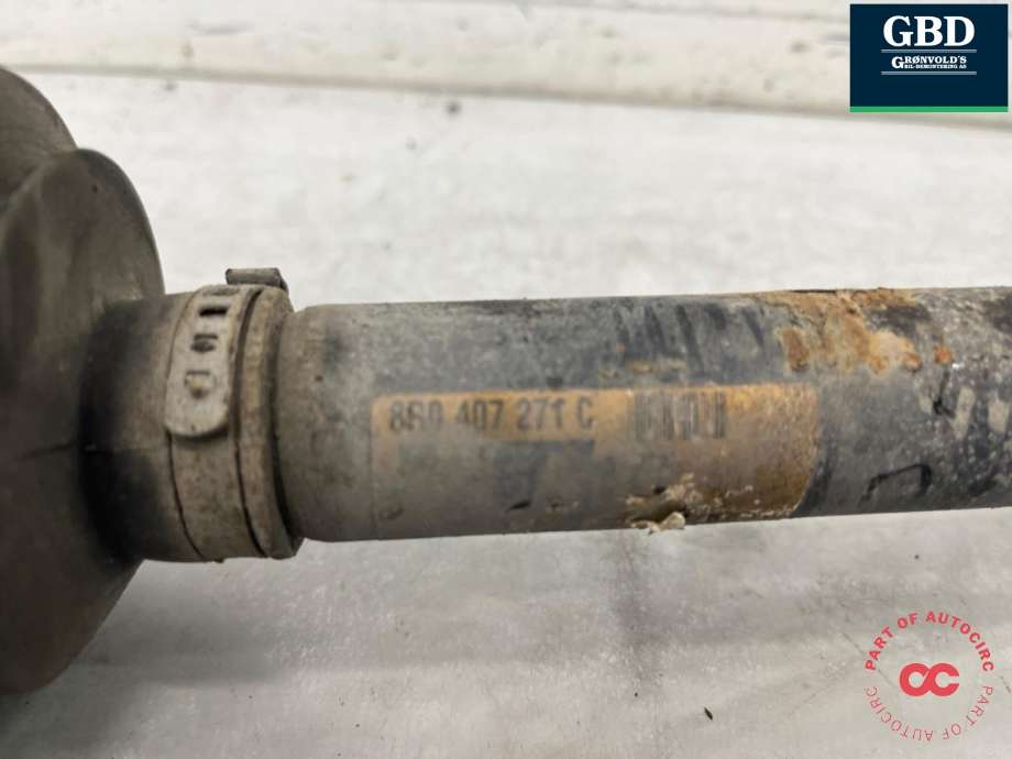 Drivaksel venstre foran, diesel/automat til Audi Q5 2012-2017 (Type I, Fase 2) (8R0 407 271 C|8R0 407 271 CX|)