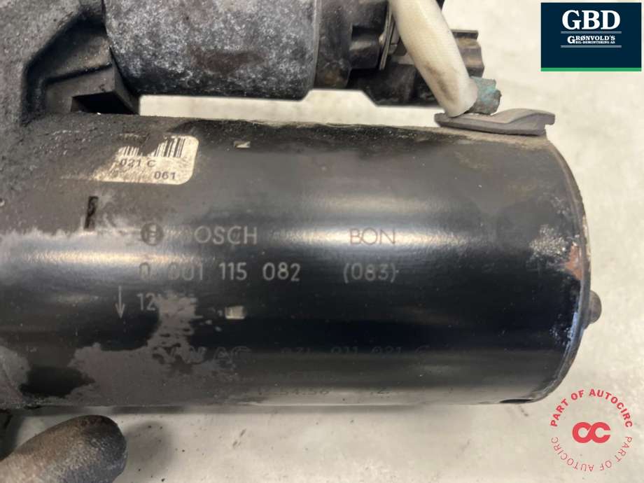 Starter diesel til Audi Q5 2012-2017 (Type I, Fase 2) (03L 911 021 H|03L 911 021 C|03L 911 021 CX | 03L 911 021 HX)