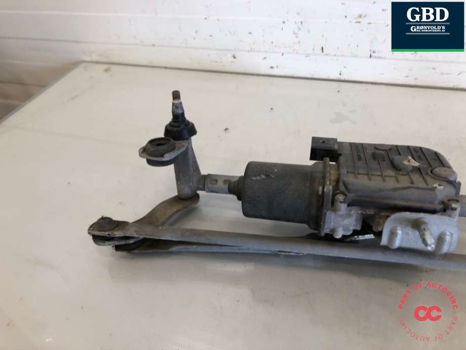 Viskermotor frontrute komplett m/overføring til VW Scirocco 2008-2013  (1K8 955 023 K|)