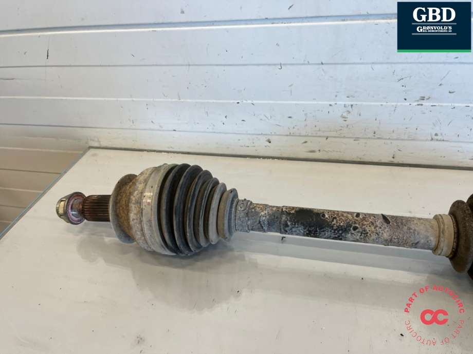 Drivaksel høyre foran, diesel/automat til Mazda 6 2015-2018 (Type III, Fase 2) (FTB52550X|)