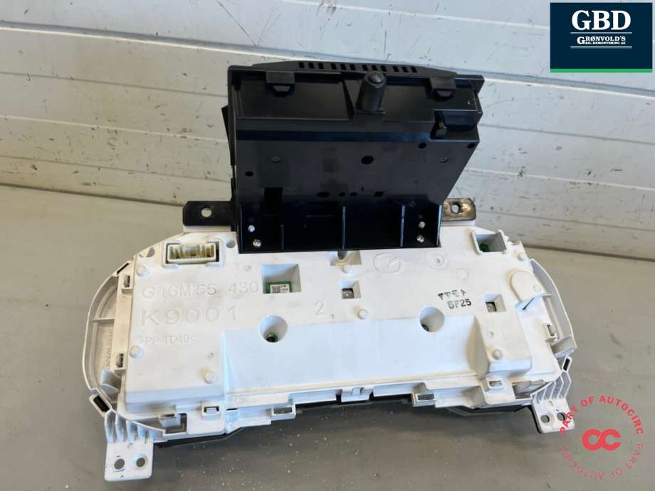 Instrumentpanel til Mazda 6 2015-2018 (Type III, Fase 2)  (GML655471D|)