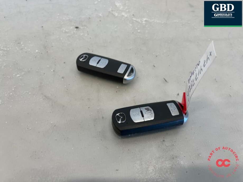 Nøkkel til Mazda 6, 2015-2018 (Type III, Fase 2)  (KD5358492)