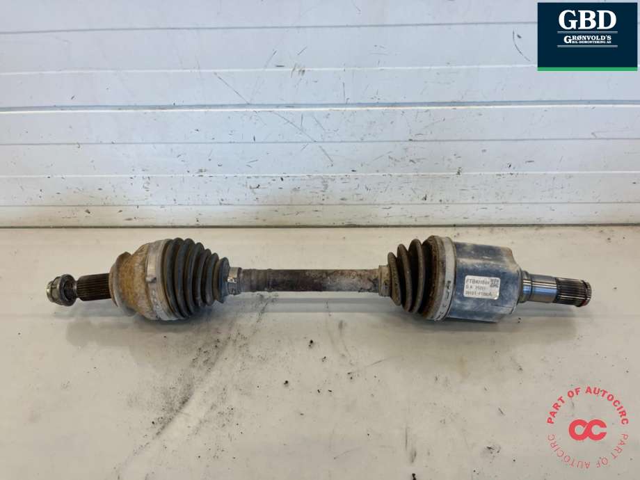 Drivaksel venstre foran, diesel/automat til Mazda 6, 2015-2018 (Type III, Fase 2)  (FTB42560X)