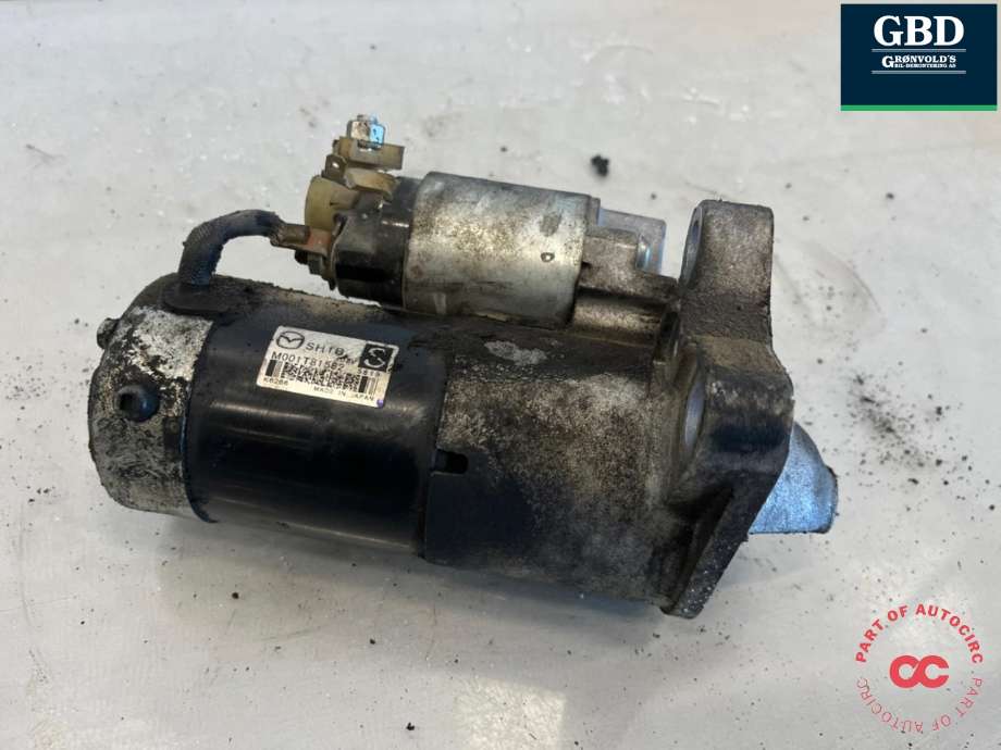Starter diesel til Mazda 6 2015-2018 (Type III, Fase 2)  (SH1B18400|)