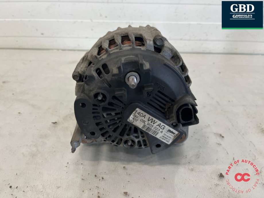 Dynamo diesel til VW Tiguan 2011-2016 (Type I, Fase 2)  (03L 903 023|03L 903 023  X|03L 903 023 AX)