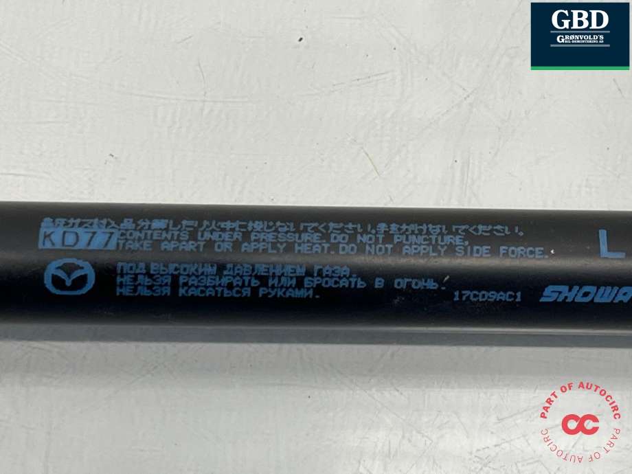 Baklukedemper venstre til Mazda CX-5 2012-2017 (Type I) (KD7763620|17CD9AC1|)