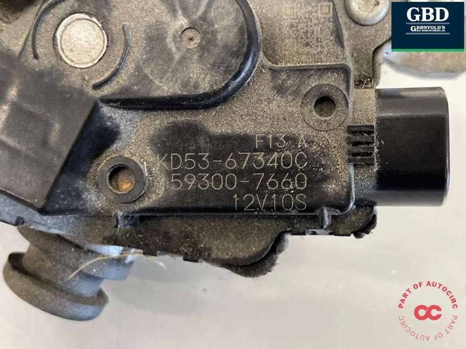 Viskermotor frontrute til Mazda CX-5 2012-2017 (Type I)  (KD5367340C|)