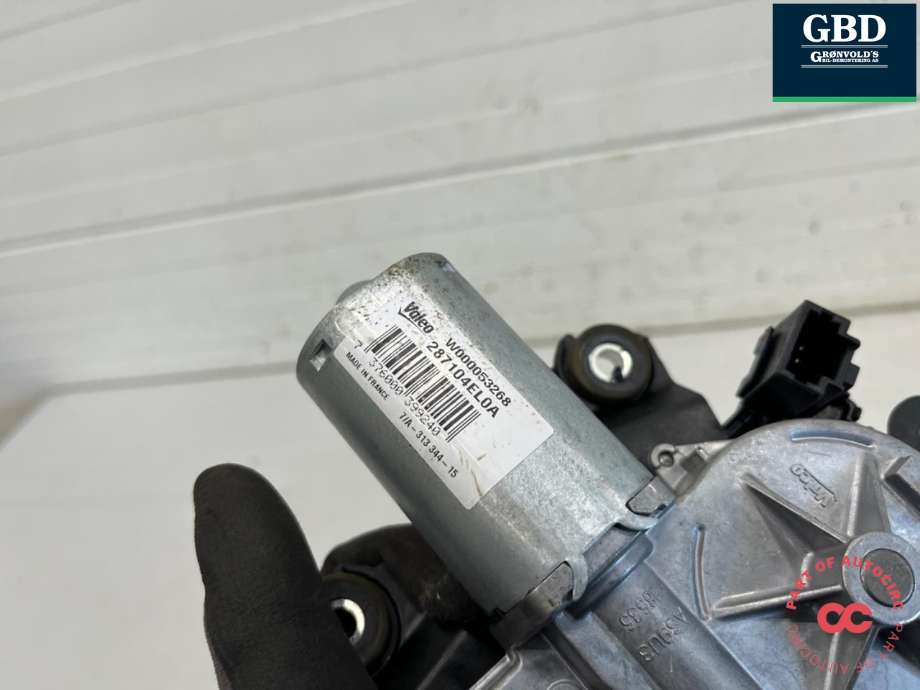 Viskermotor bakrute til Nissan Qashqai 2014-2021 (Type II)  (287104EL0A|)