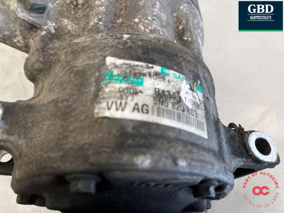 Aircondition kompressor til VW Passat 2005-2010 (B6) (B6) (5K0 820 803 K|1K0 820 808 F|5N0 820 803)