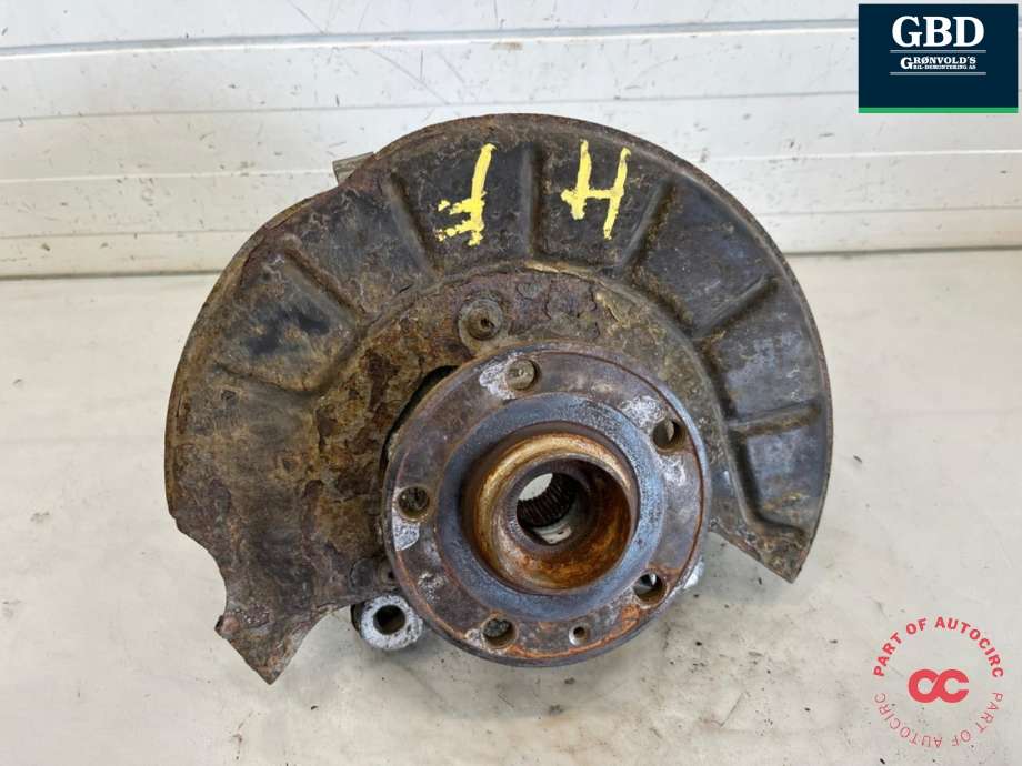 Hjulspindel høyre foran til VW Passat, 2005-2010 (B6) (B6) (3C0 407 254 F)