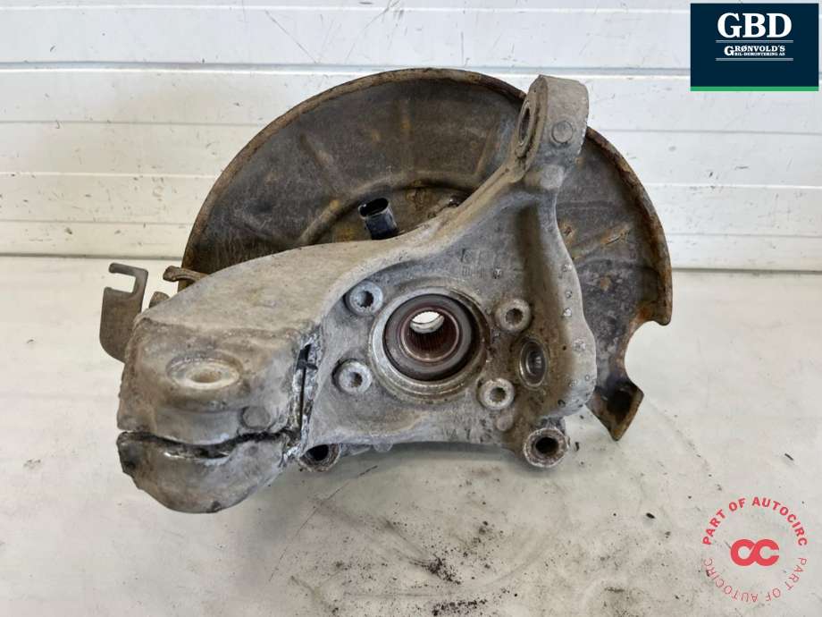 Hjulspindel høyre foran til VW Passat 2005-2010 (B6) (B6) (3C0 407 254 F|)
