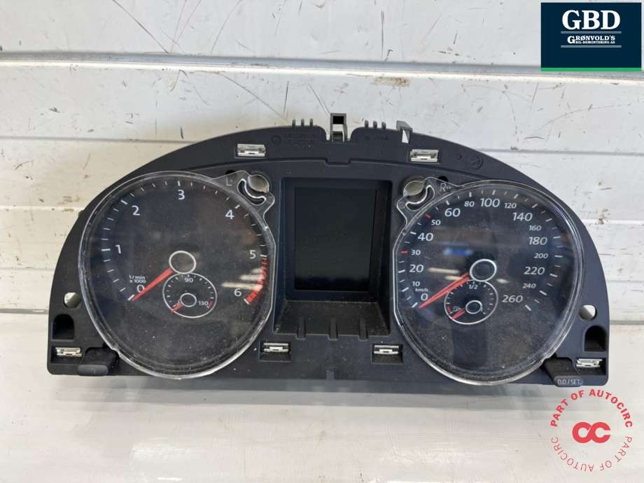 Instrumentpanel til VW Passat, 2005-2010 (B6) (B6) (3C0 920 871 T)