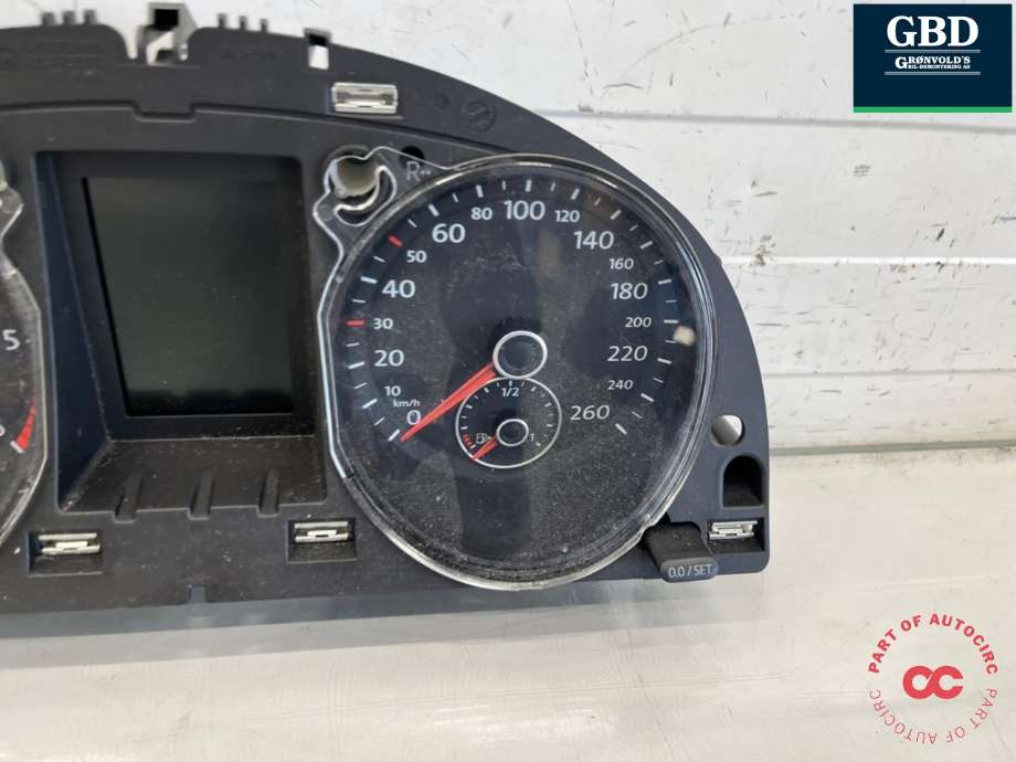Instrumentpanel til VW Passat 2005-2010 (B6) (B6) (3C0 920 871 T|3C0 920 871 TX|)