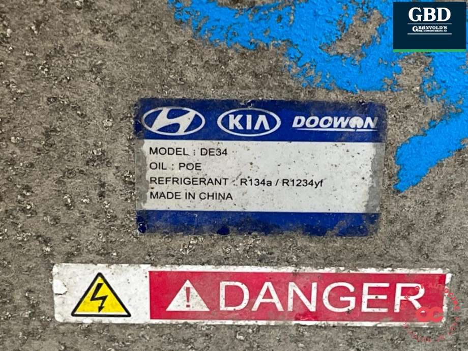 Aircondition kompressor elbil til Kia e-Soul 2019-->> (Type III) (97701J 2000|)