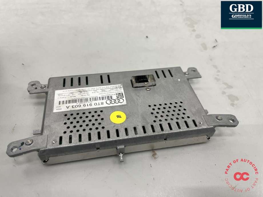 Bilstereo til Audi Q5 2008-2012 (Type I, Fase 1)  (8T1 057 186 P|8T1 057 186 PX|)