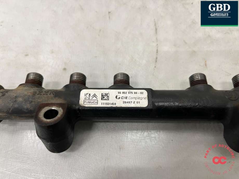 Dyseskinne (fuelrail) til Volvo V60 2010-2013 (Type I, Fase 1)  (31422169|)